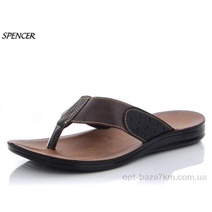 Шлепки мужские "Spencer" 3555 коричневый, (р.р. 41-45), Китай, от 6 шт. Шлепки мужские "Spencer" 3555 коричневый, (р.р. 41-45), Китай, от 6 шт.