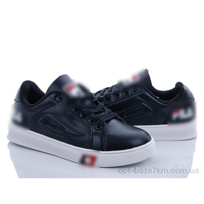 Кроссовки женские "CR" F90L black-white, (р.р. 35-40), Китай, от 8 шт.