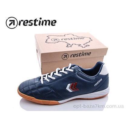 Футбольне взуття чоловіче "Restime" DMB19888 navy-white-burgundy, (р.р. 41-46), Китай, від 8 шт. Футбольне взуття чоловіче "Restime" DMB19888 navy-white-burgundy, (р.р. 41-46), Китай, від 8 шт.