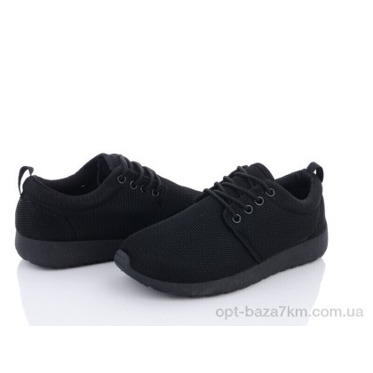 Кроссовки женские "Violeta" 4-308 black, (р.р. 36-40), Китай, от 6 шт.