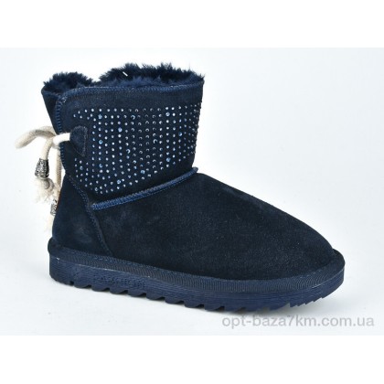 Дитячі уггі "Violeta" W1-100-2 blue, (р.р. 33-37), Китай, від 8 шт. Дитячі уггі "Violeta" W1-100-2 blue, (р.р. 33-37), Китай, від 8 шт.