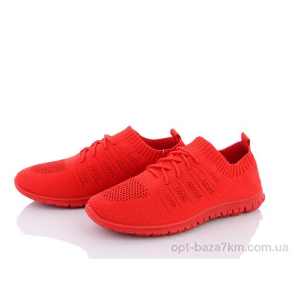 Кроссовки женские "Violeta" 20-650 all red, (р.р. 36-41), Китай, от 8 шт.