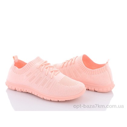 Кроссовки женские "Violeta" 20-650 all pink, (р.р. 36-41), Китай, от 8 шт.