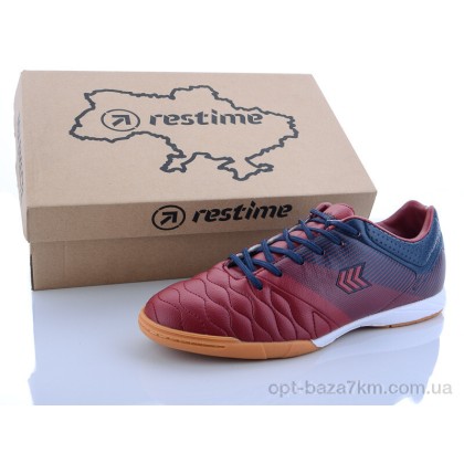 Футбольне взуття чоловіче "Restime" DMB20810 d.red-navy, (р.р. 41-45), Китай, від 8 шт. Футбольне взуття чоловіче "Restime" DMB20810 d.red-navy, (р.р. 41-45), Китай, від 8 шт.