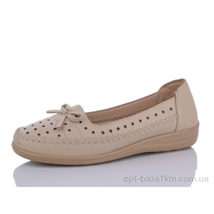 Туфли женские "YUEMINGZHU" 510 beige, (р.р. 37-43), Китай, от 8 шт. Туфли женские "YUEMINGZHU" 510 beige, (р.р. 37-43), Китай, от 8 шт.
