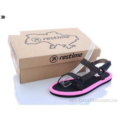 Босоножки женские "Restime" TWL20911 black-pink, (р.р. 36-41), Китай, от 24 шт. Босоножки женские "Restime" TWL20911 black-pink, (р.р. 36-41), Китай, от 24 шт.