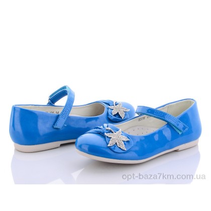 Балетки дитячі "Clibee-Caleton" Ш-13002 blue, (р.р. 31-36), Польща, від 6 шт. Балетки дитячі "Clibee-Caleton" Ш-13002 blue, (р.р. 31-36), Польща, від 6 шт.