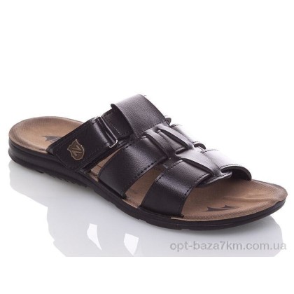 Шлепки мужские "DeMur" MK2026-2-6850 black-brown, (р.р. 40-45), Турция, от 6 шт. Шлепки мужские "DeMur" MK2026-2-6850 black-brown, (р.р. 40-45), Турция, от 6 шт.