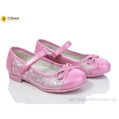 Туфли детские "Clibee" D22 pink, (р.р. 26-31), Китай, от 6 шт. Туфли детские "Clibee" D22 pink, (р.р. 26-31), Китай, от 6 шт.