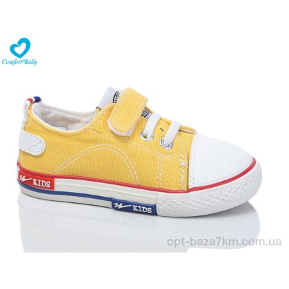Кеди дитячі "Comfort-baby" 351В жовтий, (р.р. 19-24), Китай, від 7 шт. Кеди дитячі "Comfort-baby" 351В жовтий, (р.р. 19-24), Китай, від 7 шт.
