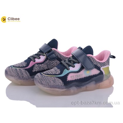 Кроссовки детские "Clibee" F31 d.blue-pink, (р.р. 26-31), Китай, от 6 шт. Кроссовки детские "Clibee" F31 d.blue-pink, (р.р. 26-31), Китай, от 6 шт.