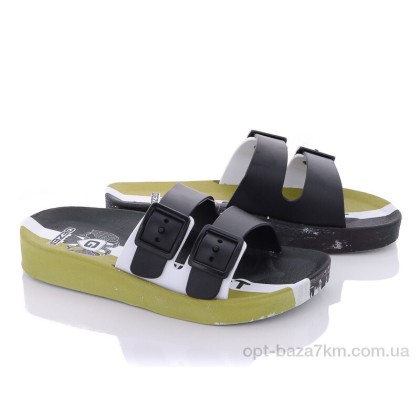 Шльопанці дитячі "Violeta" 12329 black-khaki, (р.р. 30-35), Китай, від 6 шт. Шльопанці дитячі "Violeta" 12329 black-khaki, (р.р. 30-35), Китай, від 6 шт.