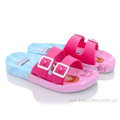 Шльопанці дитячі "Violeta" 12695 pink-l.pink, (р.р. 30-35), Китай, від 6 шт. Шльопанці дитячі "Violeta" 12695 pink-l.pink, (р.р. 30-35), Китай, від 6 шт.