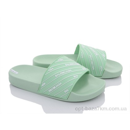 Шлепки женские "Violeta" Q115-L33-17 L green, (р.р. 36-41), Китай, от 8 шт. Шлепки женские "Violeta" Q115-L33-17 L green, (р.р. 36-41), Китай, от 8 шт.