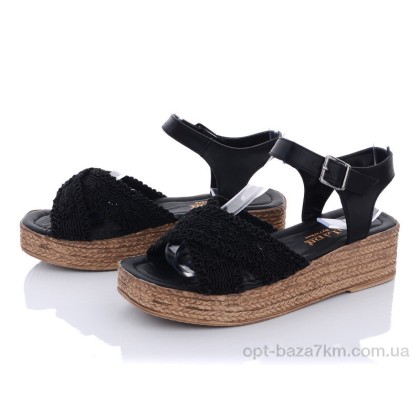 Босоніжки жіночі "Violeta" 15000 black, (р.р. 36-40), Китай, від 8 шт.