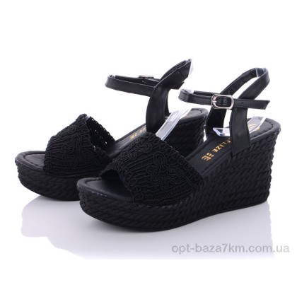 Босоніжки жіночі "Violeta" 15004 black, (р.р. 36-40), Китай, від 8 шт.