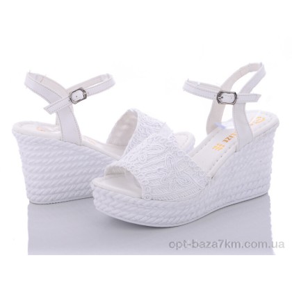 Босоніжки жіночі "Violeta" 15004 white, (р.р. 36-40), Китай, від 8 шт.