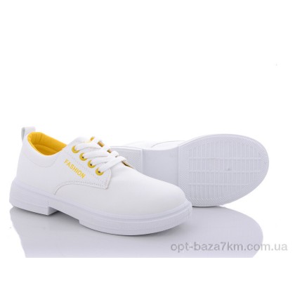 Туфли женские "Violeta" 169-13 white-yellow, (р.р. 36-41), Китай, от 8 шт. Туфли женские "Violeta" 169-13 white-yellow, (р.р. 36-41), Китай, от 8 шт.