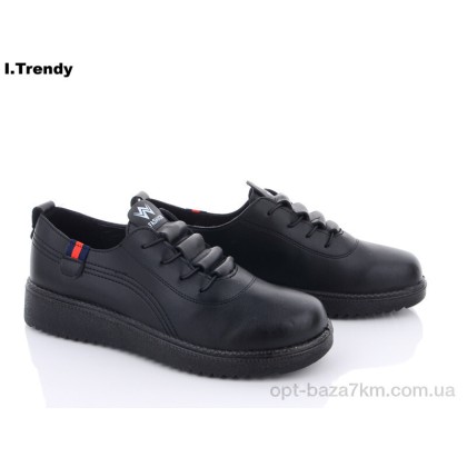 Туфли женские "Trendy" BK358-1A, (р.р. 41-43), Китай, от 6 шт.