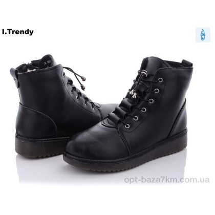 Ботинки женские "Trendy" BK801-1, (р.р. 37-42), Китай, от 8 шт. Ботинки женские "Trendy" BK801-1, (р.р. 37-42), Китай, от 8 шт.