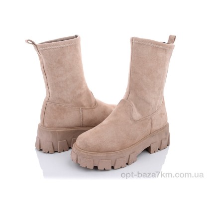 Ботинки женские "Violeta" 20-909-2 beige, (р.р. 36-41), Китай, от 8 шт. Ботинки женские "Violeta" 20-909-2 beige, (р.р. 36-41), Китай, от 8 шт.