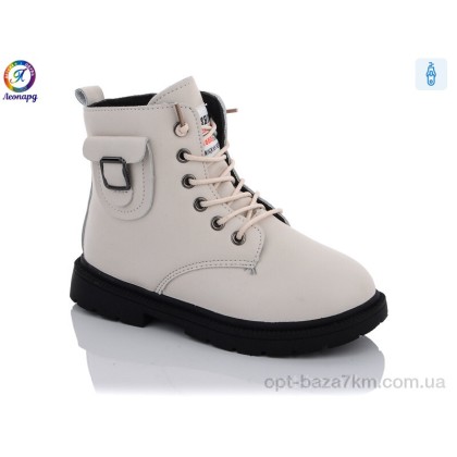 Ботинки детские "Леопард" 21D-13 white, (р.р. 26-30), Китай, от 10 шт. Ботинки детские "Леопард" 21D-13 white, (р.р. 26-30), Китай, от 10 шт.