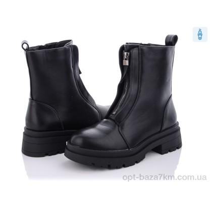 Черевики жіночі "Violeta" M633-1 black, (р.р. 36-41), Китай, від 8 шт. Черевики жіночі "Violeta" M633-1 black, (р.р. 36-41), Китай, від 8 шт.