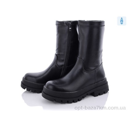 Черевики жіночі "Violeta" M607-1 black, (р.р. 36-41), Китай, від 8 шт. Черевики жіночі "Violeta" M607-1 black, (р.р. 36-41), Китай, від 8 шт.