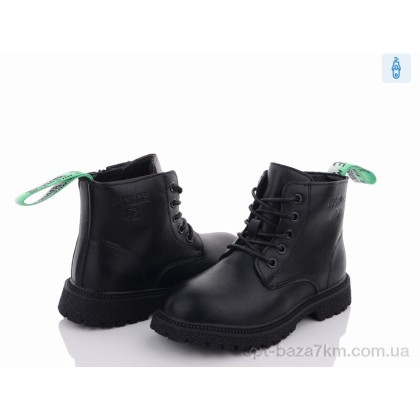 Черевики дитячі "Violeta" Y90-0279B black-green, (р.р. 32-37), Китай, від 6 шт. Черевики дитячі "Violeta" Y90-0279B black-green, (р.р. 32-37), Китай, від 6 шт.