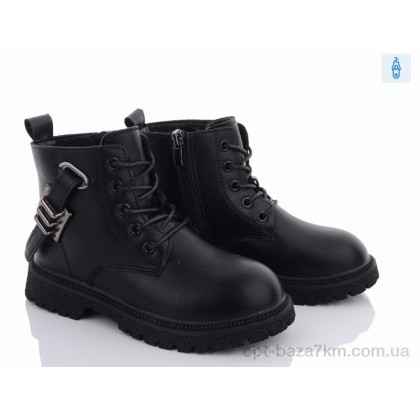 Черевики дитячі "Violeta" Y97(0446B) black, (р.р. 32-37), Китай, від 6 шт. Черевики дитячі "Violeta" Y97(0446B) black, (р.р. 32-37), Китай, від 6 шт.