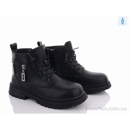 Черевики дитячі "Violeta" Y104(B21511) black, (р.р. 32-37), Китай, від 6 шт. Черевики дитячі "Violeta" Y104(B21511) black, (р.р. 32-37), Китай, від 6 шт.