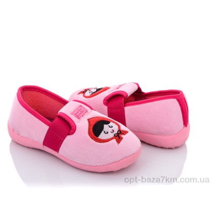 Тапки детские "Soylu" T08 pink, (р.р. 21-24), Турция, от 6 шт. Тапки детские "Soylu" T08 pink, (р.р. 21-24), Турция, от 6 шт.