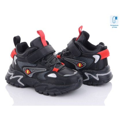 Кроссовки детские "Clibee" L250 black-red, (р.р. 26-31), Китай, от 6 шт. Кроссовки детские "Clibee" L250 black-red, (р.р. 26-31), Китай, от 6 шт.