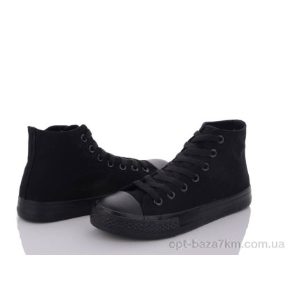 Кеди жіночі "Violeta" 888-4-1 all black, (р.р. 36-41), Китай, від 8 шт. Кеди жіночі "Violeta" 888-4-1 all black, (р.р. 36-41), Китай, від 8 шт.