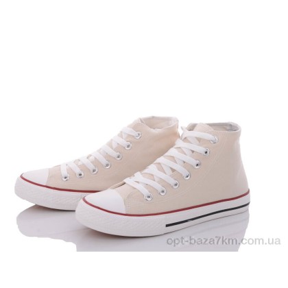 Кеди жіночі "Violeta" 888-4-4 beige, (р.р. 36-41), Китай, від 8 шт. Кеди жіночі "Violeta" 888-4-4 beige, (р.р. 36-41), Китай, від 8 шт.