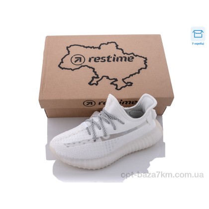 Кроссовки женские "Restime" JWL22101 white, (р.р. 36-41), Китай, от 8 шт. Кроссовки женские "Restime" JWL22101 white, (р.р. 36-41), Китай, от 8 шт.