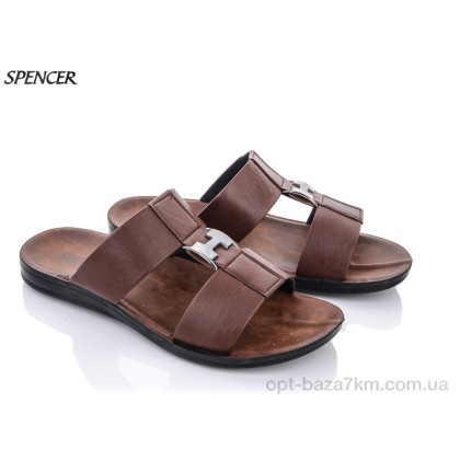 Шлепки мужские "Spencer" 10348 коричневыйй, (р.р. 41-45), Китай, от 6 шт. Шлепки мужские "Spencer" 10348 коричневыйй, (р.р. 41-45), Китай, от 6 шт.