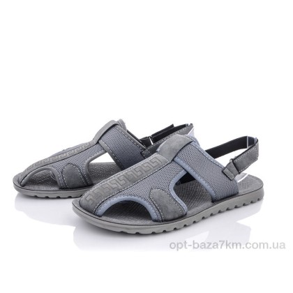 Сандалі чоловічі "Violeta" M201-3 grey, (р.р. 40-45), Китай, від 8 шт. Сандалі чоловічі "Violeta" M201-3 grey, (р.р. 40-45), Китай, від 8 шт.