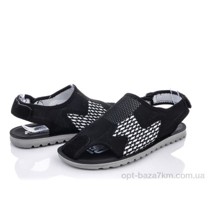 Сандалі чоловічі "Violeta" M201-10 black-white, (р.р. 40-45), Китай, від 8 шт. Сандалі чоловічі "Violeta" M201-10 black-white, (р.р. 40-45), Китай, від 8 шт.