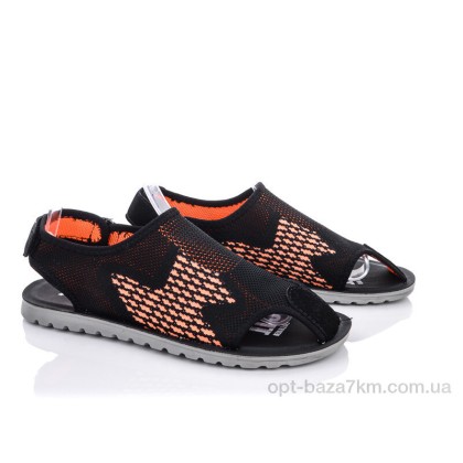 Сандалі чоловічі "Violeta" M201-10 black-orange, (р.р. 40-45), Китай, від 8 шт. Сандалі чоловічі "Violeta" M201-10 black-orange, (р.р. 40-45), Китай, від 8 шт.