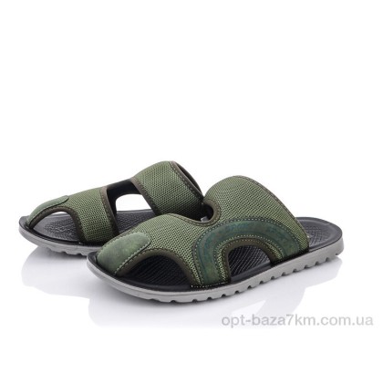 Шльопанці чоловічі "Violeta" M201-4 army green, (р.р. 40-45), Китай, від 8 шт. Шльопанці чоловічі "Violeta" M201-4 army green, (р.р. 40-45), Китай, від 8 шт.