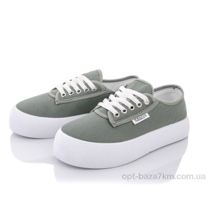 Кроссовки женские "Violeta" 9-762 green, (р.р. 36-41), Китай, от 8 шт.