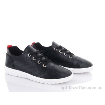 Кроссовки женские "Violeta" 9-765 black, (р.р. 36-41), Китай, от 8 шт.