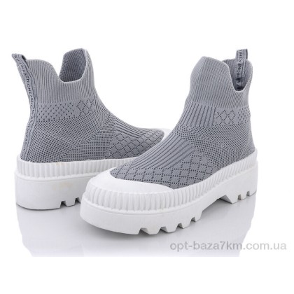 Ботинки женские "Violeta" 9-768 grey, (р.р. 36-41), Китай, от 8 шт. Ботинки женские "Violeta" 9-768 grey, (р.р. 36-41), Китай, от 8 шт.