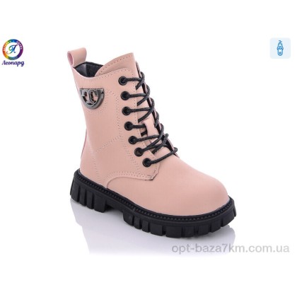 Черевики дитячі "Леопард" M29 pink, (р.р. 27-31), Китай, від 8 шт. Черевики дитячі "Леопард" M29 pink, (р.р. 27-31), Китай, від 8 шт.