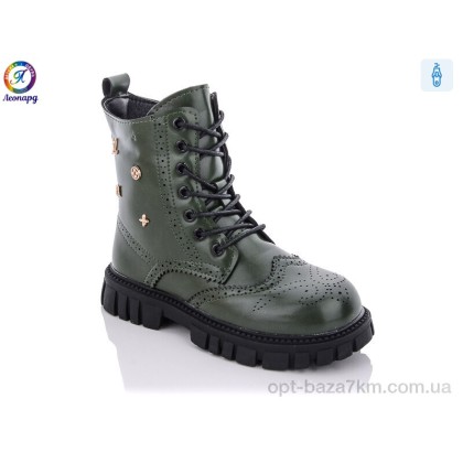 Черевики дитячі "Леопард" M28-28 green, (р.р. 32-37), Китай, від 8 шт. Черевики дитячі "Леопард" M28-28 green, (р.р. 32-37), Китай, від 8 шт.