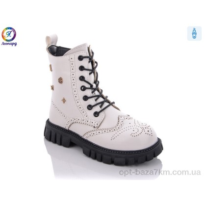 Черевики дитячі "Леопард" M28-28 white, (р.р. 32-37), Китай, від 8 шт. Черевики дитячі "Леопард" M28-28 white, (р.р. 32-37), Китай, від 8 шт.