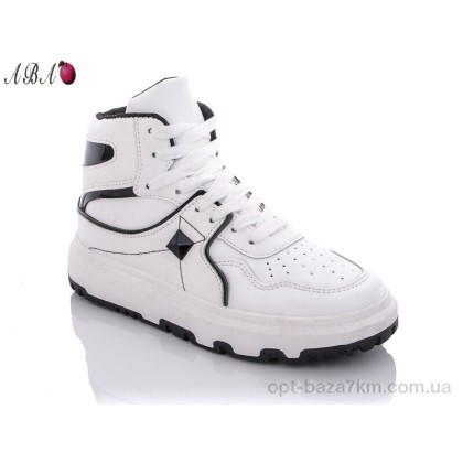 Кроссовки женские "Aba" BK72 white-black, (р.р. 36-41), Китай, от 8 шт. Кроссовки женские "Aba" BK72 white-black, (р.р. 36-41), Китай, от 8 шт.