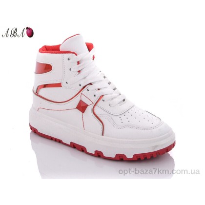 Кроссовки женские "Aba" BK72 white-red, (р.р. 36-41), Китай, от 8 шт. Кроссовки женские "Aba" BK72 white-red, (р.р. 36-41), Китай, от 8 шт.