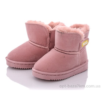 Угги детские "ASHIGULI" A24-1 pink, (р.р. 19-24), Китай, от 12 шт. Угги детские "ASHIGULI" A24-1 pink, (р.р. 19-24), Китай, от 12 шт.